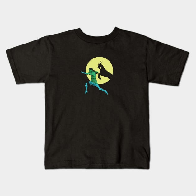 Sam Kerr is the G.O.A.T Kids T-Shirt by StripTees